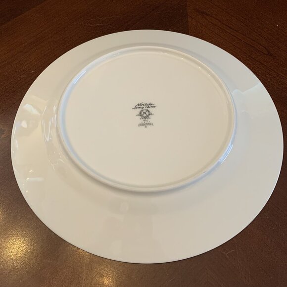 Noritake 7271 Devotion Ivory China Set Of 2 Floral Dinner Plates 10 1/2" Japan - Picture 3 of 5